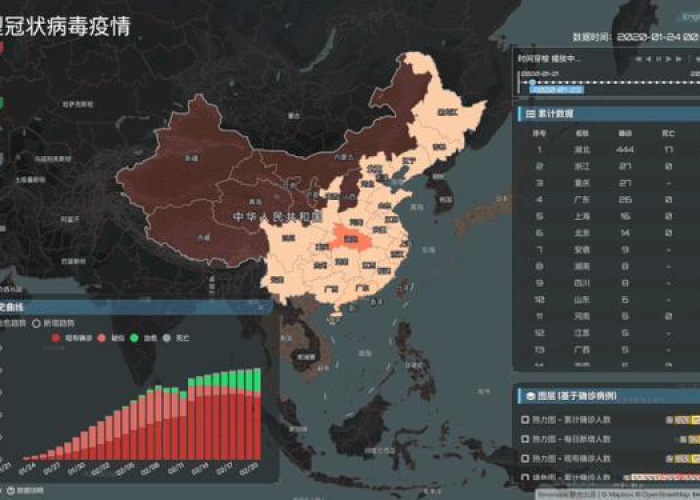 疫情最新地图数据实时更新，疫情最新地图信息