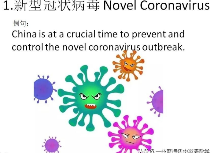 疫情病毒字母，疫情病毒用英语怎么说