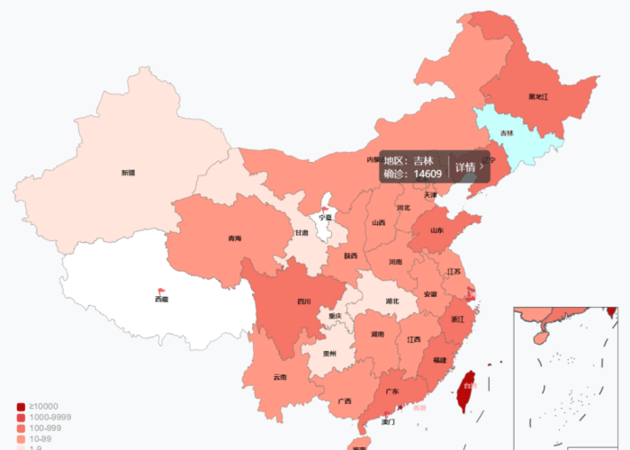 疫情最新数据消息地图查询，疫情最新动态地图消息