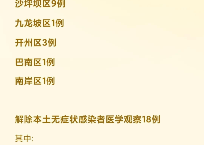 重庆疫情时间表，重庆疫情进展