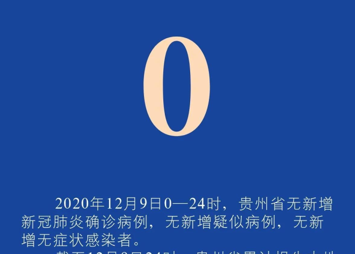 贵州最新疫情实时公布消息，贵州最新疫情最新公布