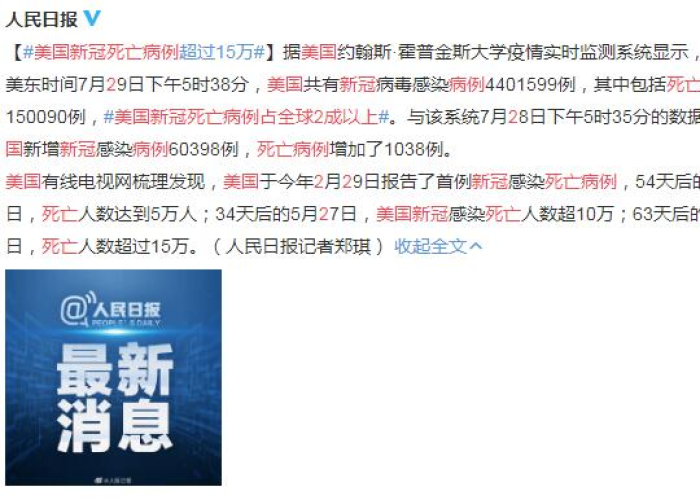 全球新冠疫情最新数据消息，全球新冠疫情最新资讯
